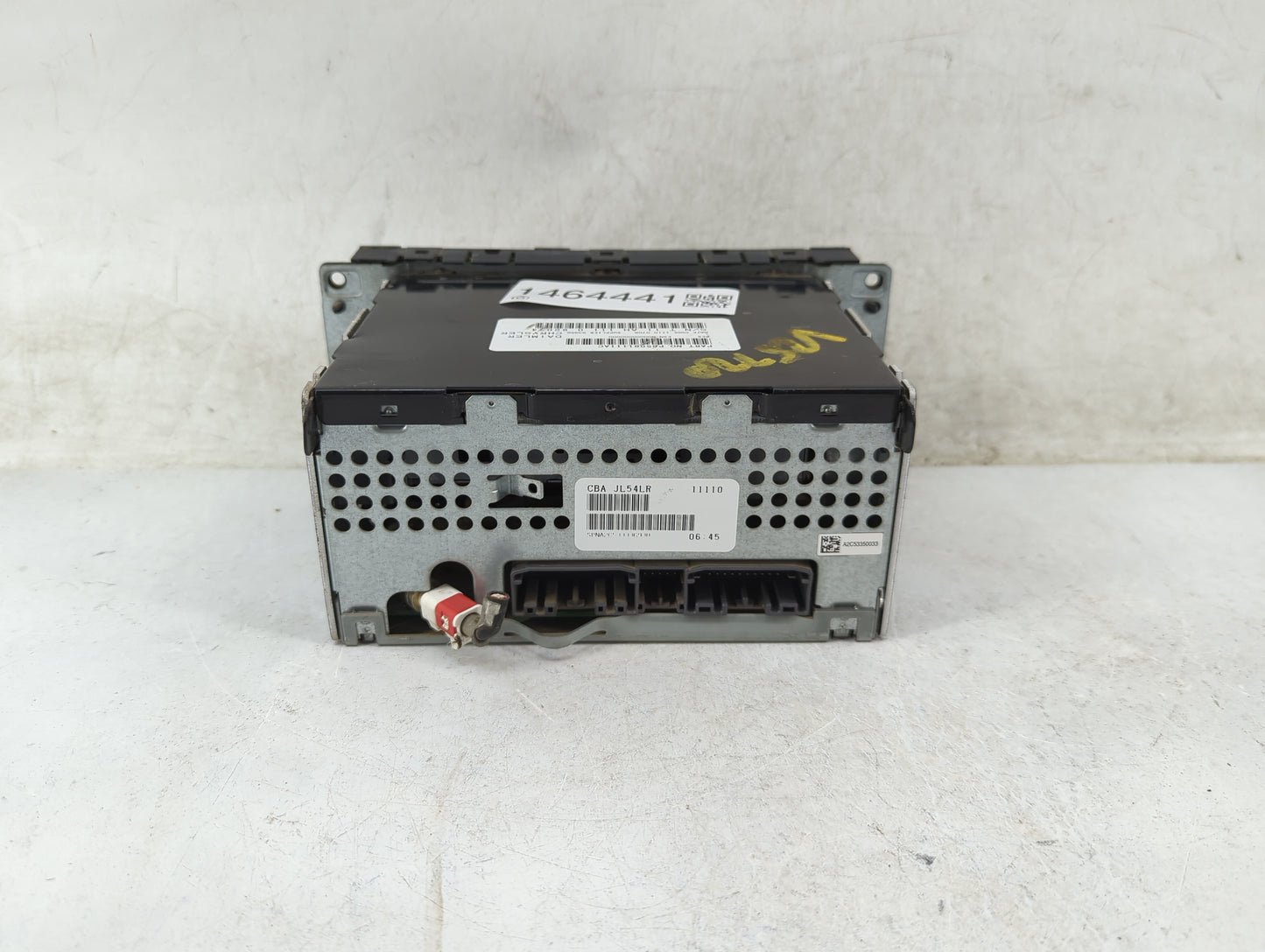2009-2010 Jeep Patriot Radio AM FM Cd Player Receiver Replacement P/N:P05091111AC Fits Fits 2008 2009 2010 OEM Used Auto Par