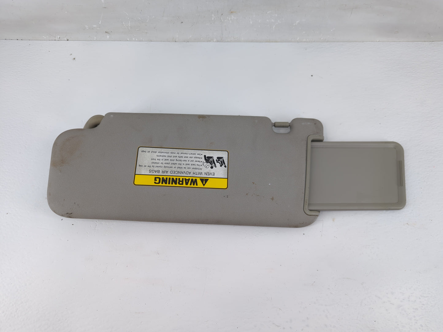 2010-2013 Kia Forte Sun Visor Shade Replacement Passenger Right Mirror Fits Fits 2010 2011 2012 2013 OEM Used Auto Parts - O