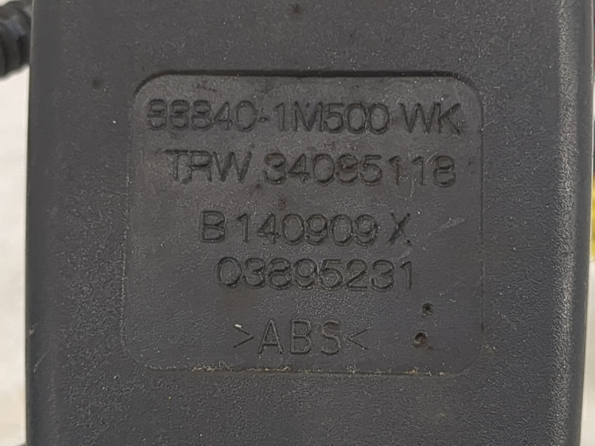 2010-2010 Kia Forte Passenger Front Seatbelt Buckle 1512809 - Oemusedautoparts1.com