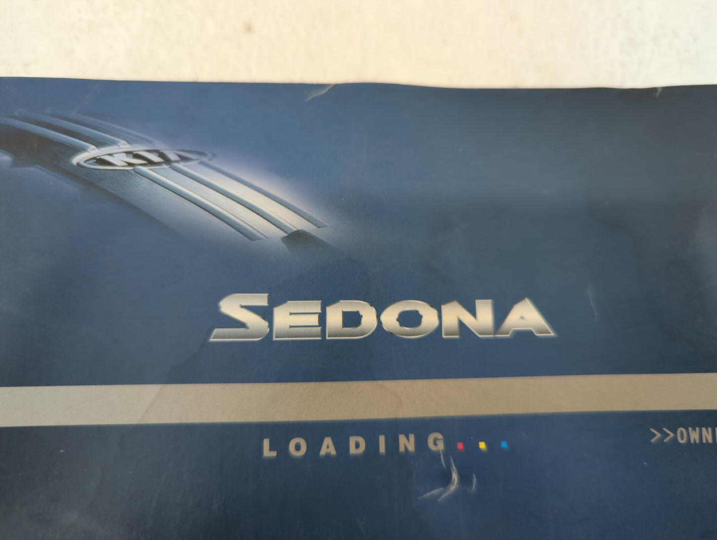 2010 Kia Sedona Owners Manual Book Guide OEM Used Auto Parts - Oemusedautoparts1.com
