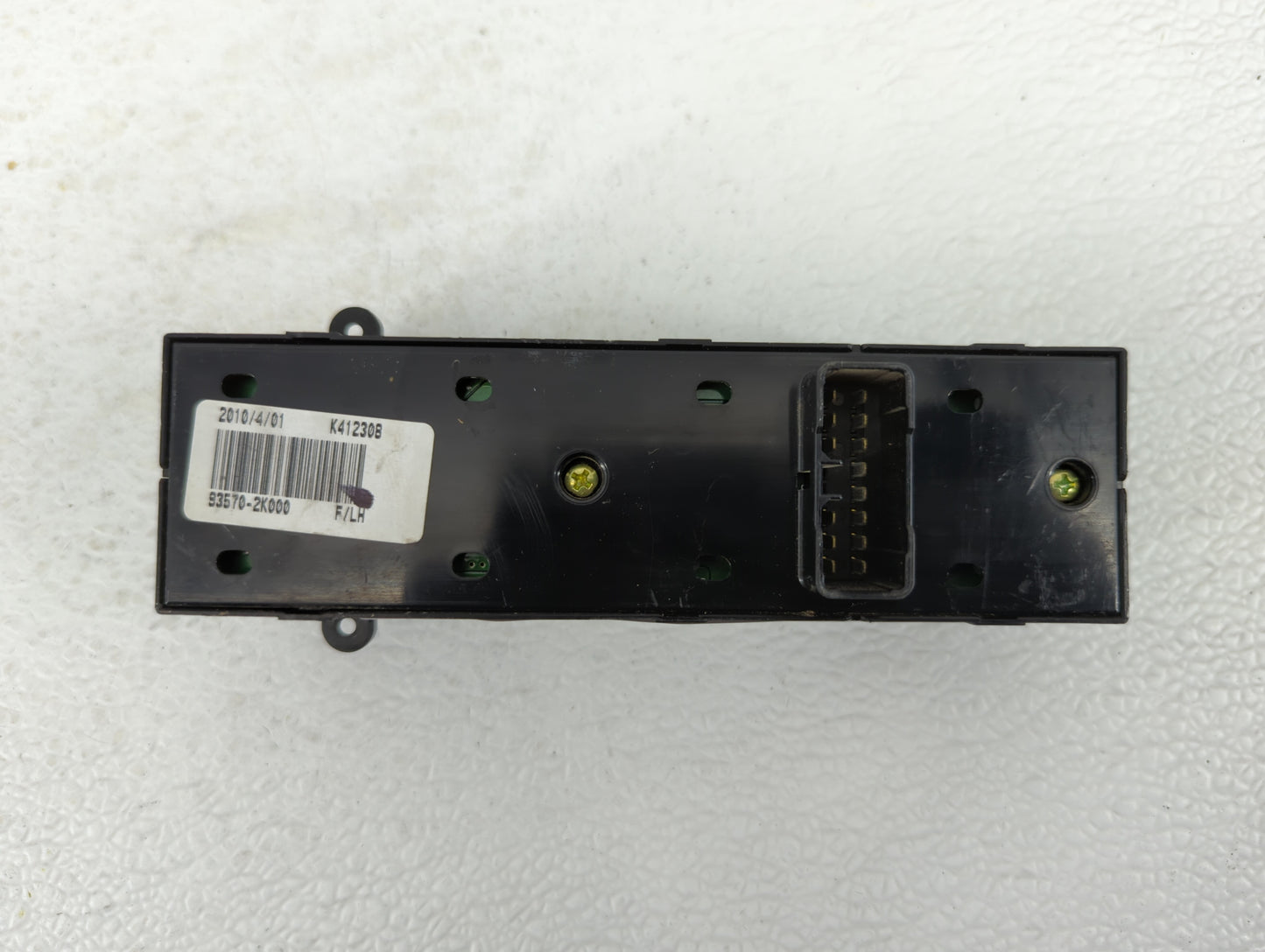 2010-2013 Kia Soul Master Power Window Switch Replacement Driver Side Left P/N:93570-2K000 93570-2K010 Fits OEM Used Auto Pa