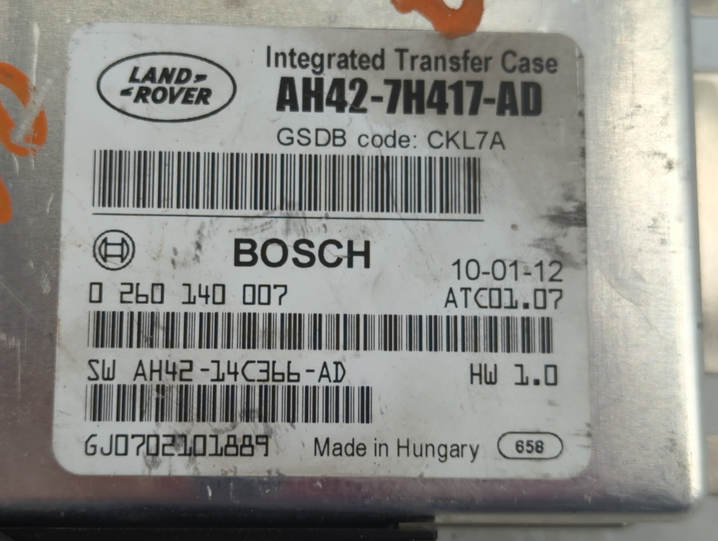 2010 Range Rover Sport Body Control Module Bcm Inner Cabin Fuse Box - Oemusedautoparts1.com