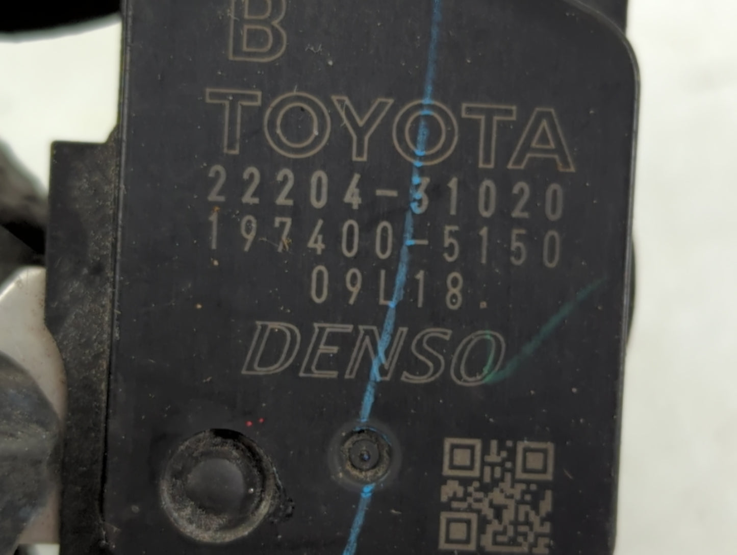 2007-2012 Lexus Es350 Mass Air Flow Meter Maf Sensor 1155394 - Oemusedautoparts1.com