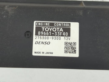 2010 Lexus Es350 PCM Engine Control Computer ECU ECM PCU OEM P/N:89661-33F41 89661-33F40 Fits OEM Used Auto Parts