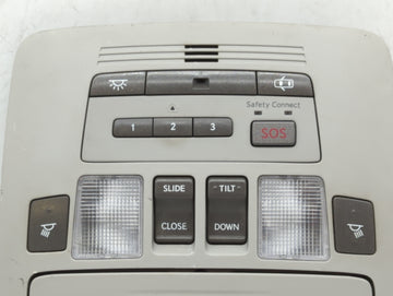 2010 Lexus Es350 Overhead Roof Console