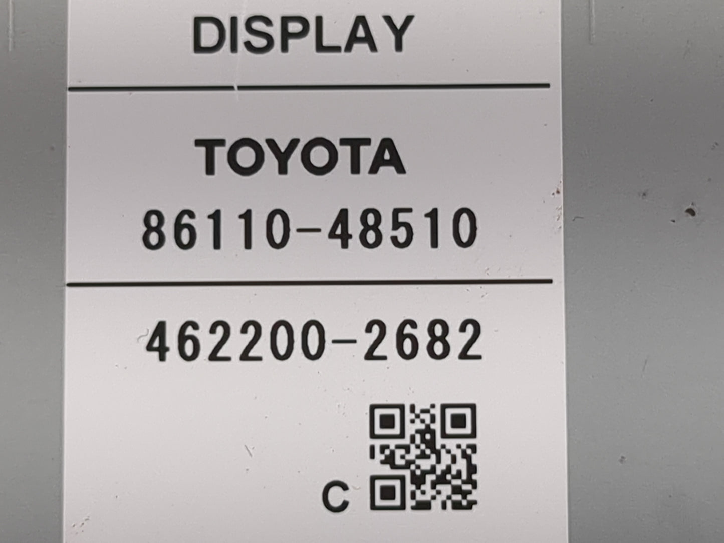 Lexus Rx450 Information Display Screen 1483725 - Oemusedautoparts1.com