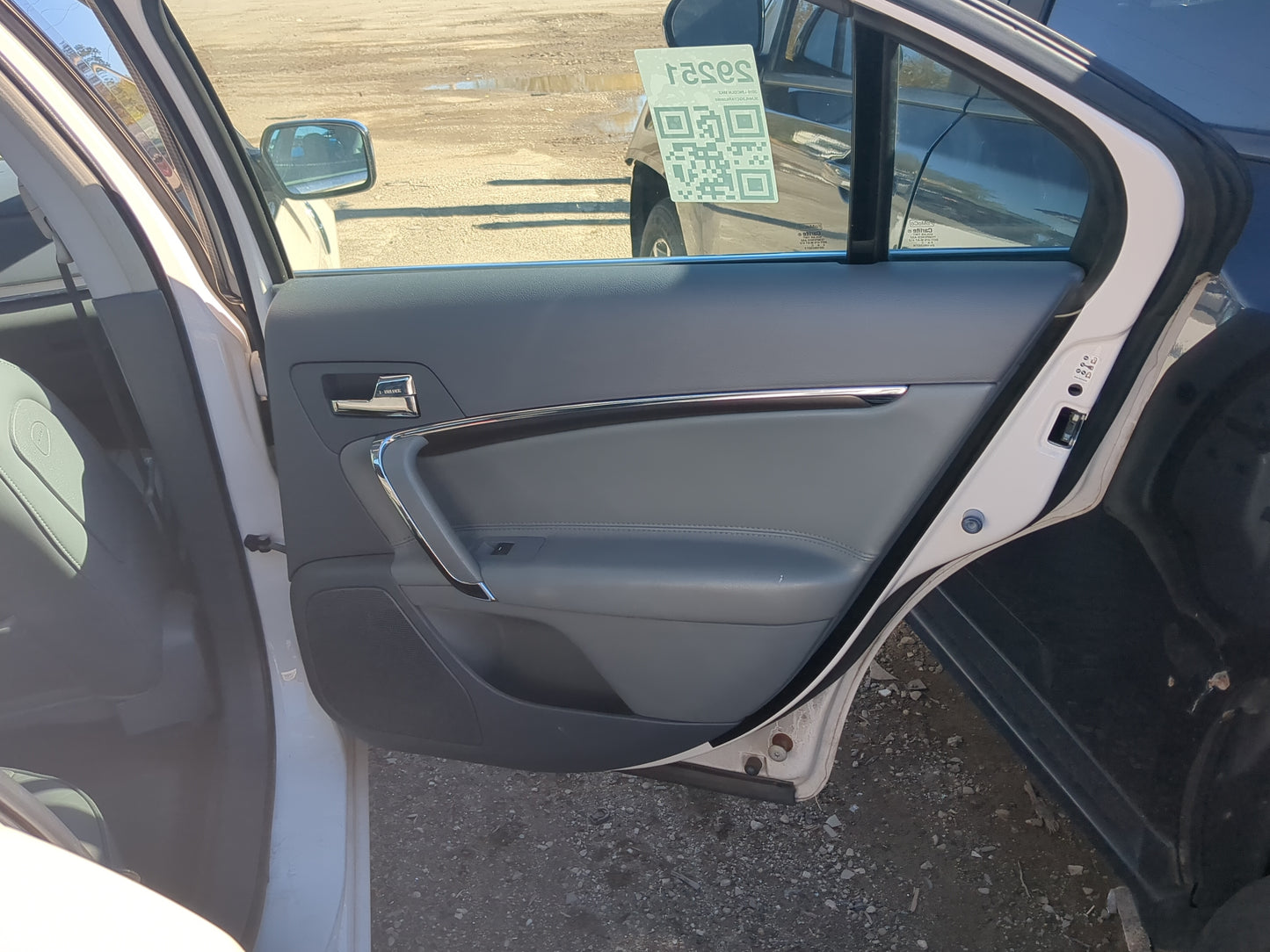 2007-2012 Lincoln Mkz Passenger Rear Door Oem - Oemusedautoparts1.com