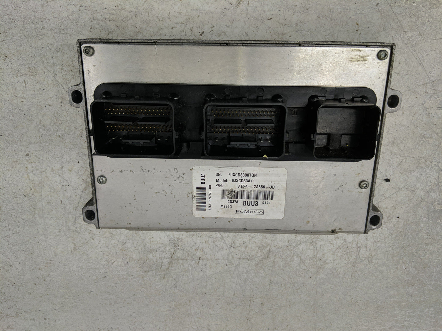 2010 Lincoln Mkz PCM Engine Control Computer ECU ECM PCU OEM P/N:AE5A-12A650-UD Fits OEM Used Auto Parts - Oemusedautoparts1