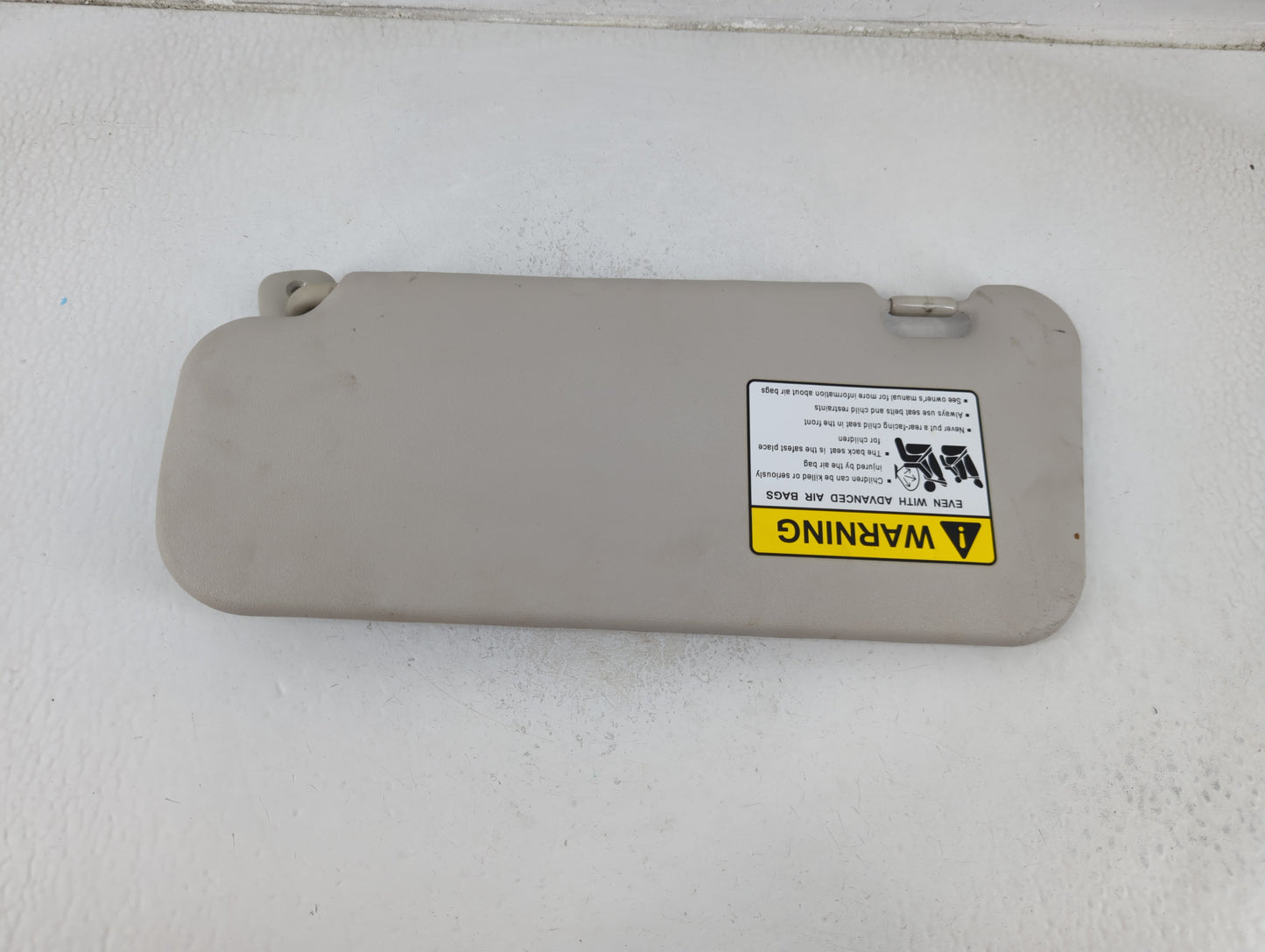2010-2013 Mazda 3 Sun Visor Shade Replacement Passenger Right Mirror Fits Fits 2010 2011 2012 2013 OEM Used Auto Parts - Oem