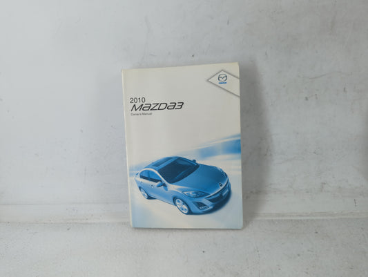 2010 Mazda 3 Owners Manual Book Guide P/N:9999-95-038C-10R4 OEM Used Auto Parts