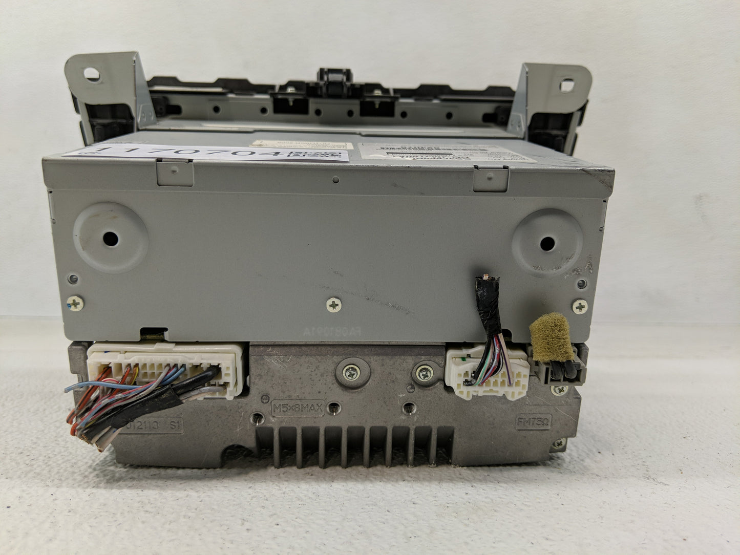 2010 Mazda 6 Radio AM FM Cd Player Receiver Replacement P/N:GS3L669R0D Fits OEM Used Auto Parts - Oemusedautoparts1.com