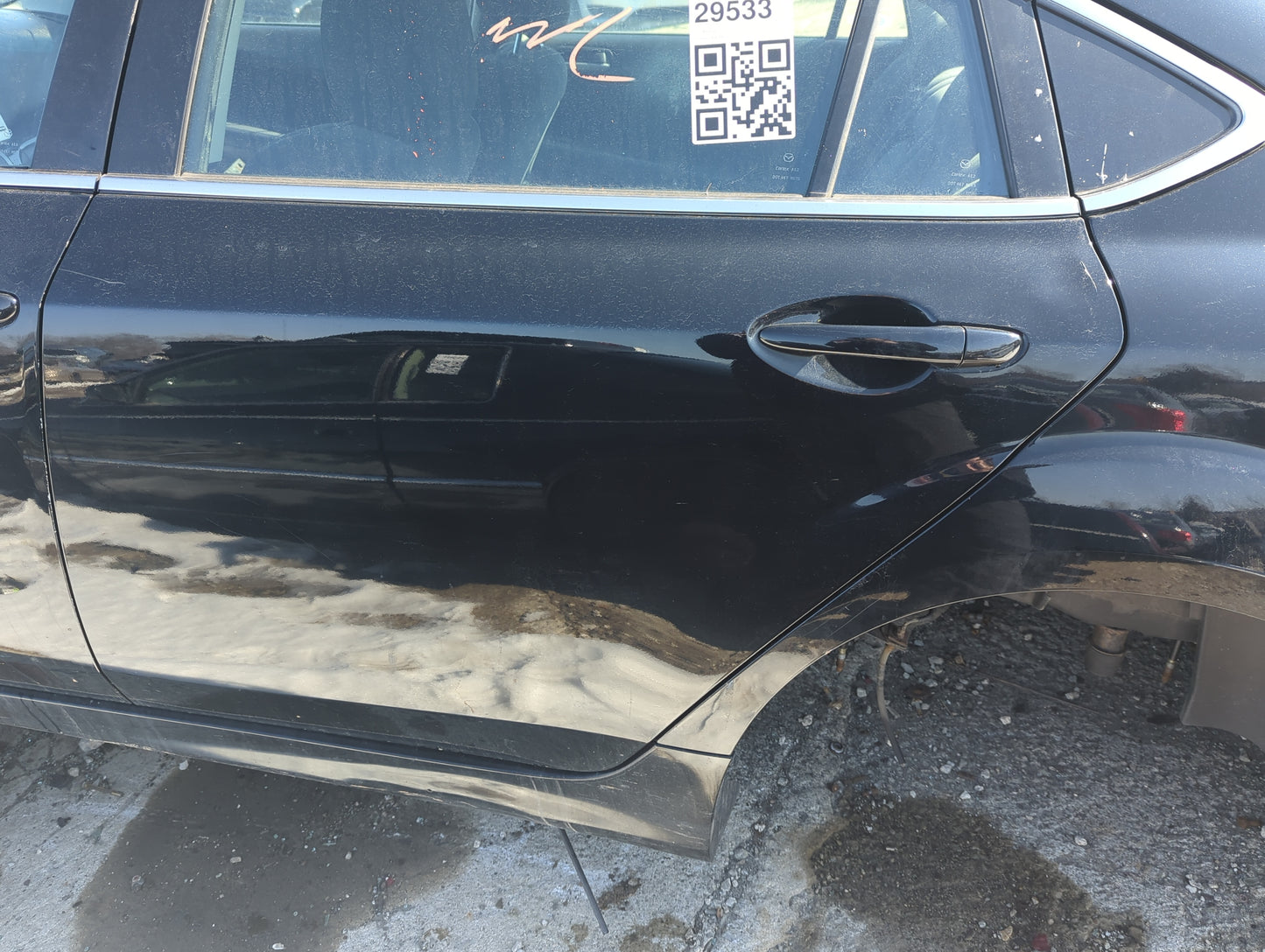 2009-2013 Mazda 6 Driver Rear Door Oem - Oemusedautoparts1.com