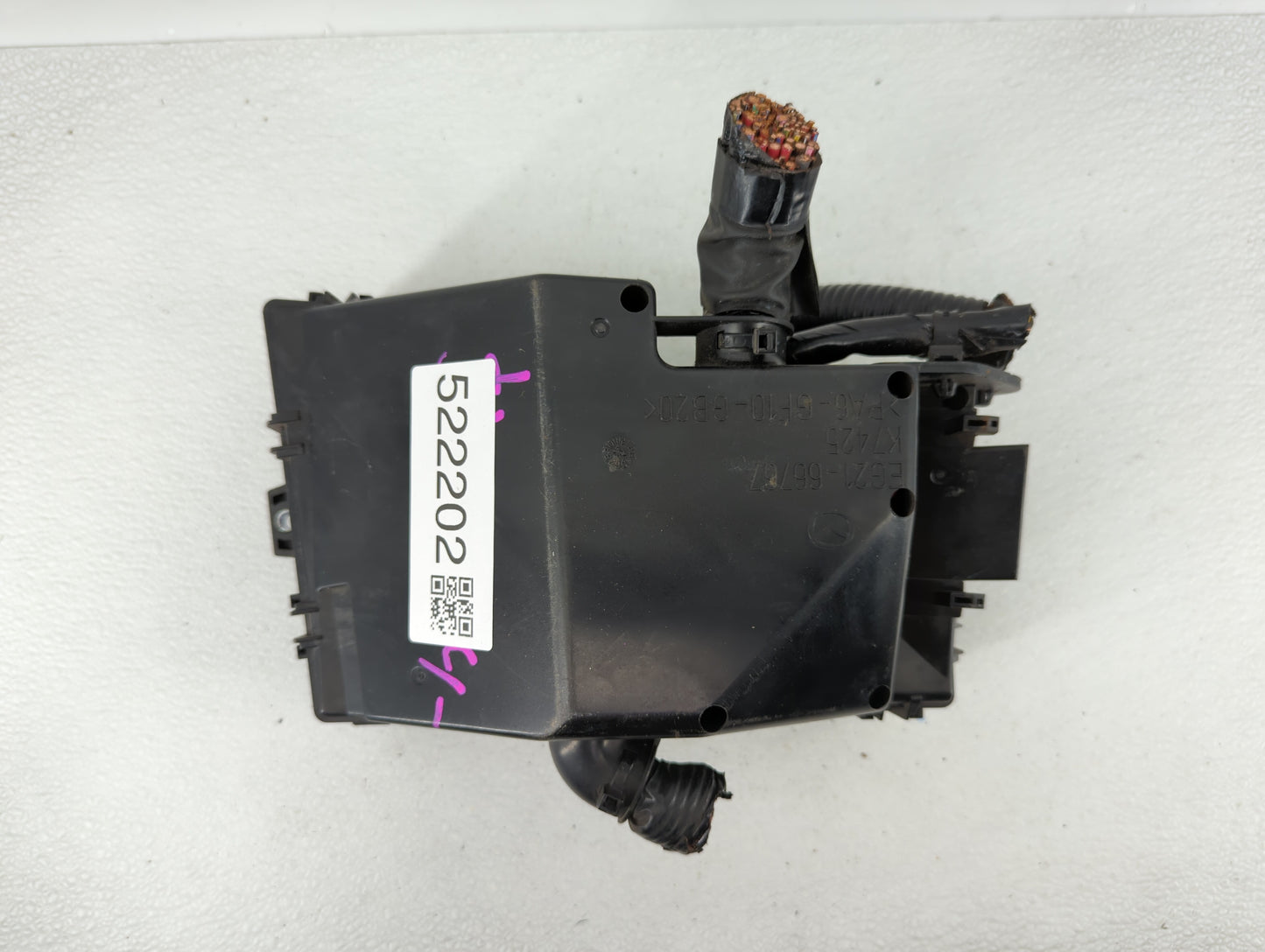 2010-2012 Mazda Cx-7 Fusebox Fuse Box Panel Relay Module P/N:BP4K-66765 Fits Fits 2010 2011 2012 OEM Used Auto Parts - Oemus
