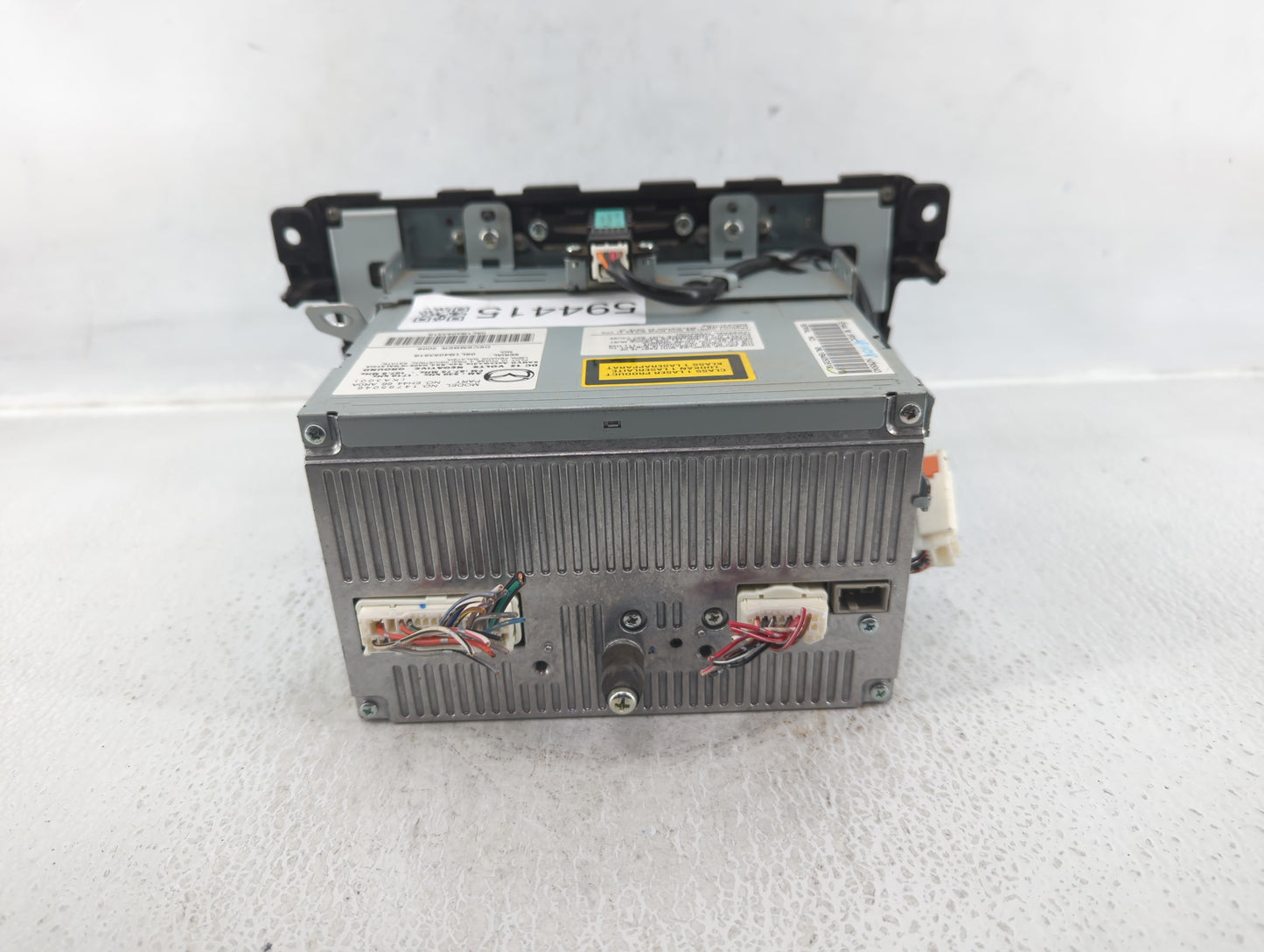 2010 Mazda Cx-7 Radio AM FM Cd Player Receiver Replacement P/N:EH44 66 AR0A Fits OEM Used Auto Parts - Oemusedautoparts1.com