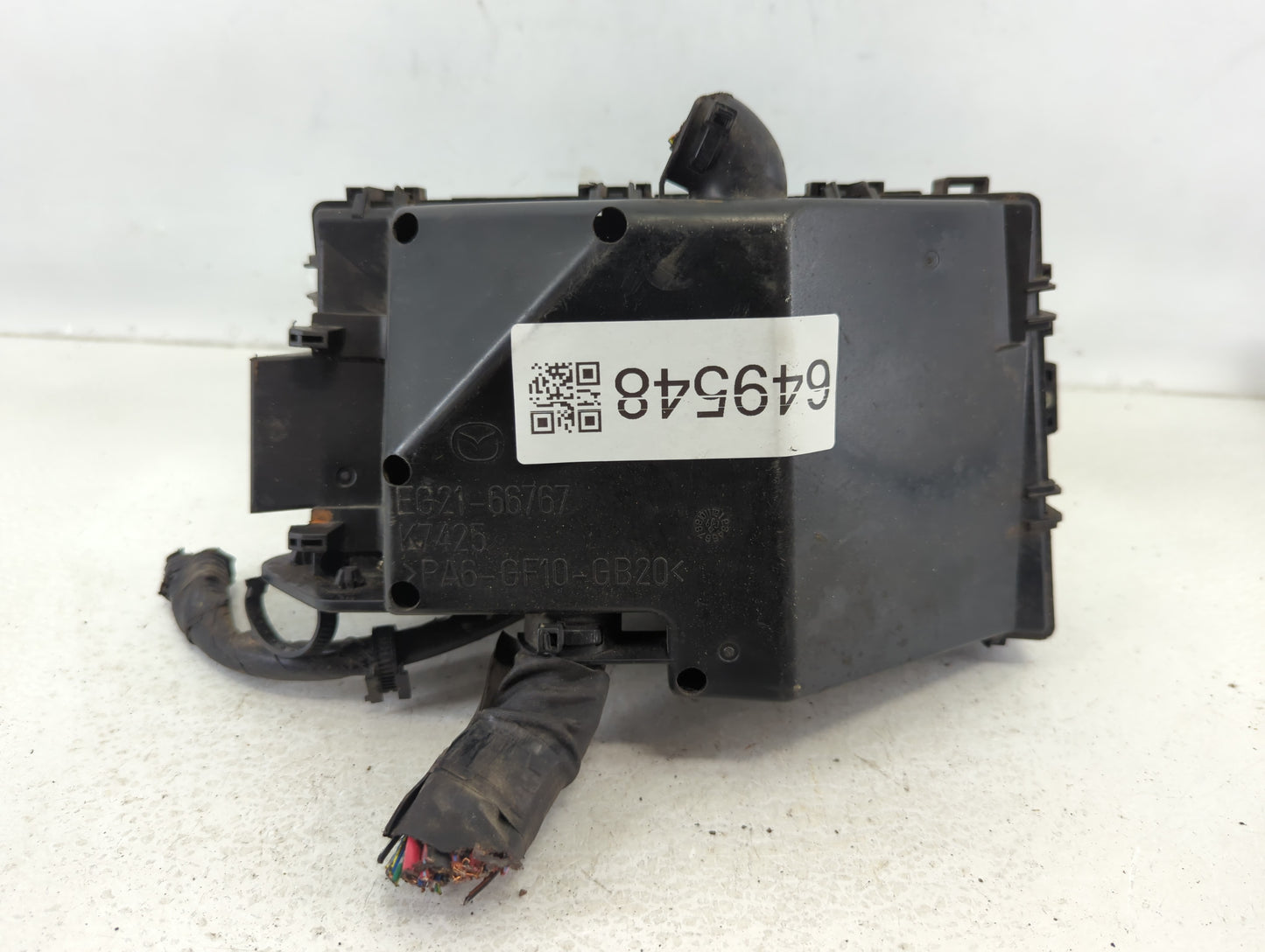 2010-2012 Mazda Cx-7 Fusebox Fuse Box Panel Relay Module P/N:2B0LY010F EG23-66765 Fits Fits 2010 2011 2012 OEM Used Auto Par