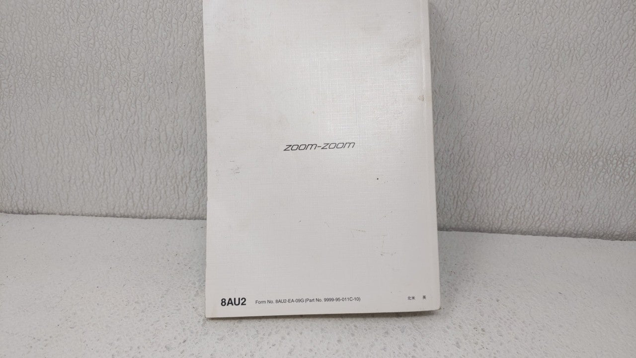 2010 Mazda Cx-9 Owners Manual Book Guide OEM Used Auto Parts - Oemusedautoparts1.com