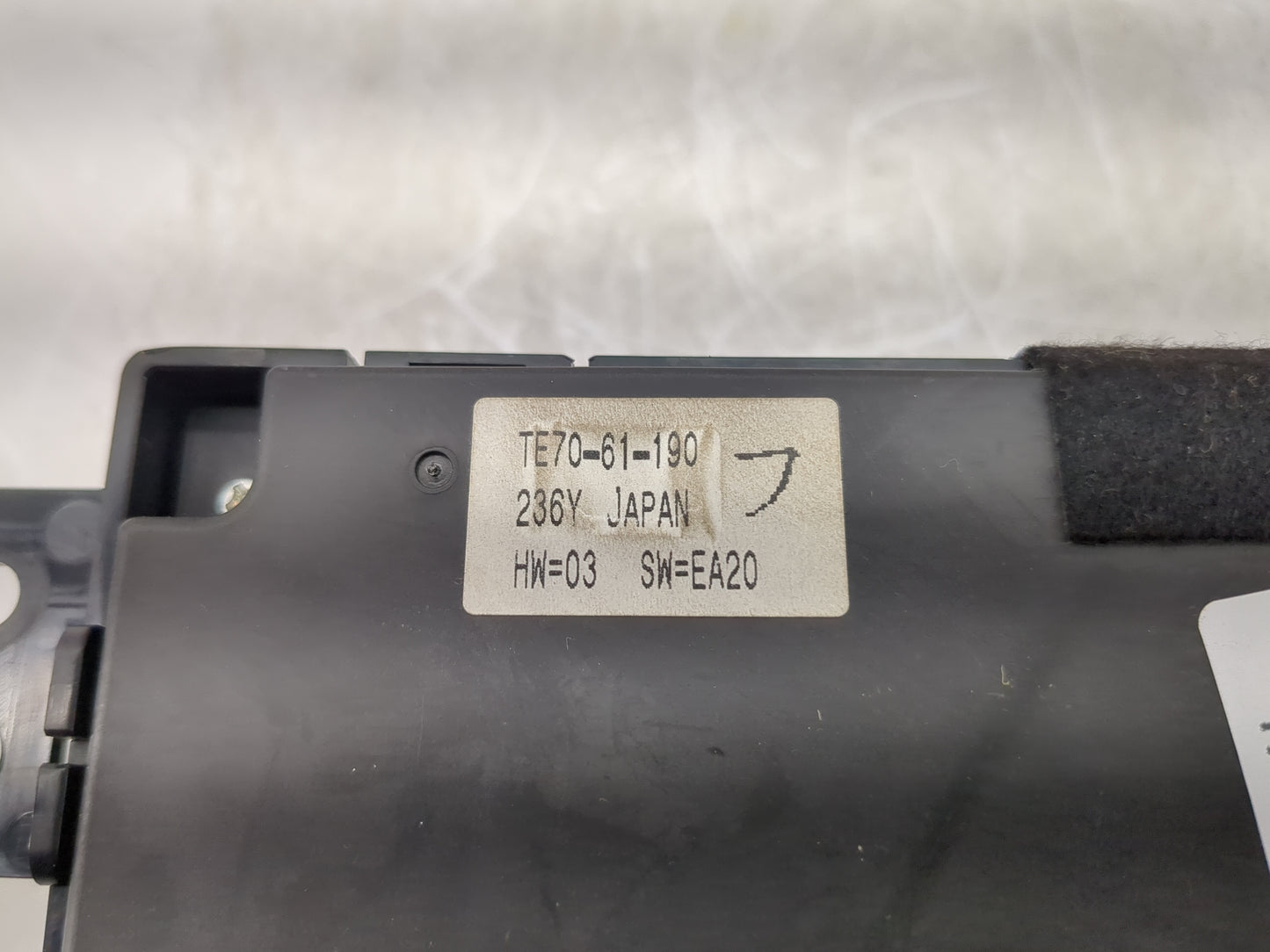 2010-2015 Mazda Cx-9 Climate Control Module Temperature AC/Heater Replacement P/N:TE70-61-190 Fits OEM Used Auto Parts - Oem