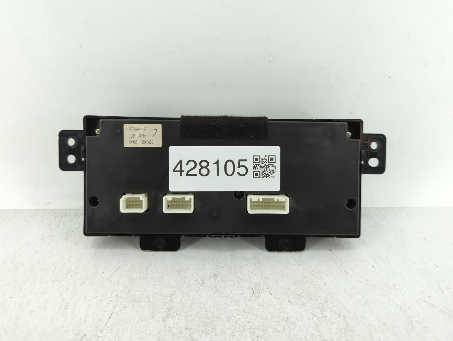 2010-2015 Mazda Cx-9 Climate Control Module Temperature AC/Heater Replacement P/N:TE70-61-190 Fits OEM Used Auto Parts - Oem