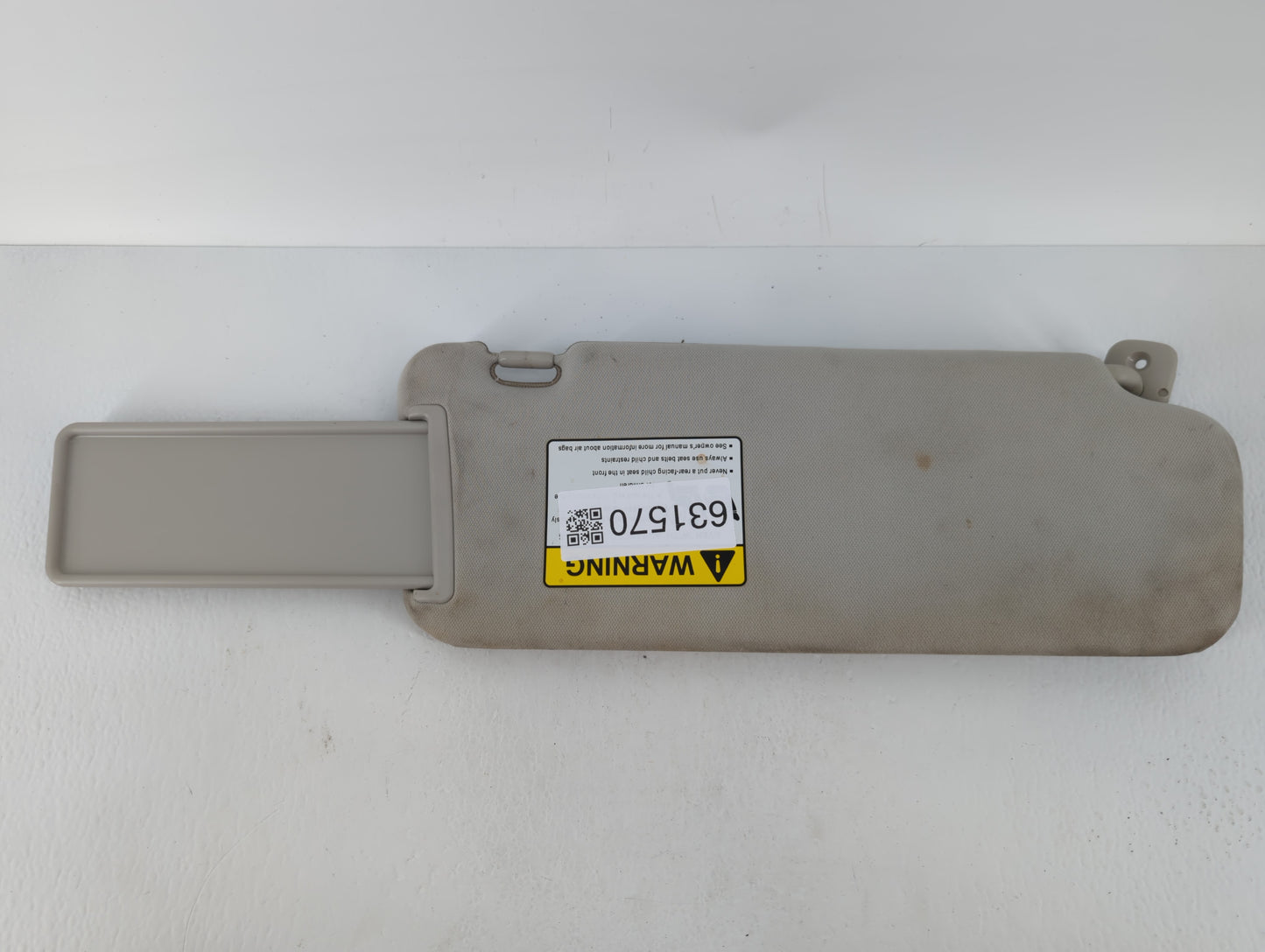 2010-2015 Mazda Cx-9 Sun Visor Shade Replacement Driver Left Mirror Fits Fits 2010 2011 2012 2013 2014 2015 OEM Used Auto Pa