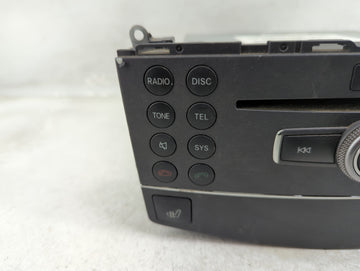 2010 Mercedes-Benz C-Class Radio AM FM Cd Player Receiver Replacement P/N:A2049069901 A2049061800, A2049022401, CQ-JP1960G Fits OEM Used Auto Parts