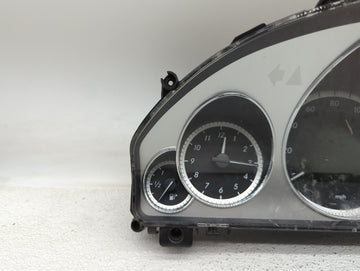 2010 Mercedes-Benz E-Class Instrument Cluster Speedometer Gauges P/N:A2129005903 A2C53368990, A2125401448 Miles:152K Fits OEM Used Auto Parts