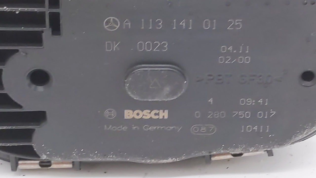 2007-2011 Mercedes-Benz E350 Throttle Body P/N:A 113 141 01 25 1131410125 Fits OEM Used Auto Parts - Oemusedautoparts1.com