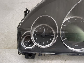 2010 Mercedes-Benz E550 Instrument Cluster Speedometer Gauges P/N:A212 900 46 04 Miles: Fits OEM Used Auto Parts