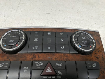 2010 Mercedes-Benz Ml250 Climate Control Module Temperature AC/Heater Replacement P/N:A251 906 34 00 Fits Fits 2011 2012 2013 OEM Used Auto Parts