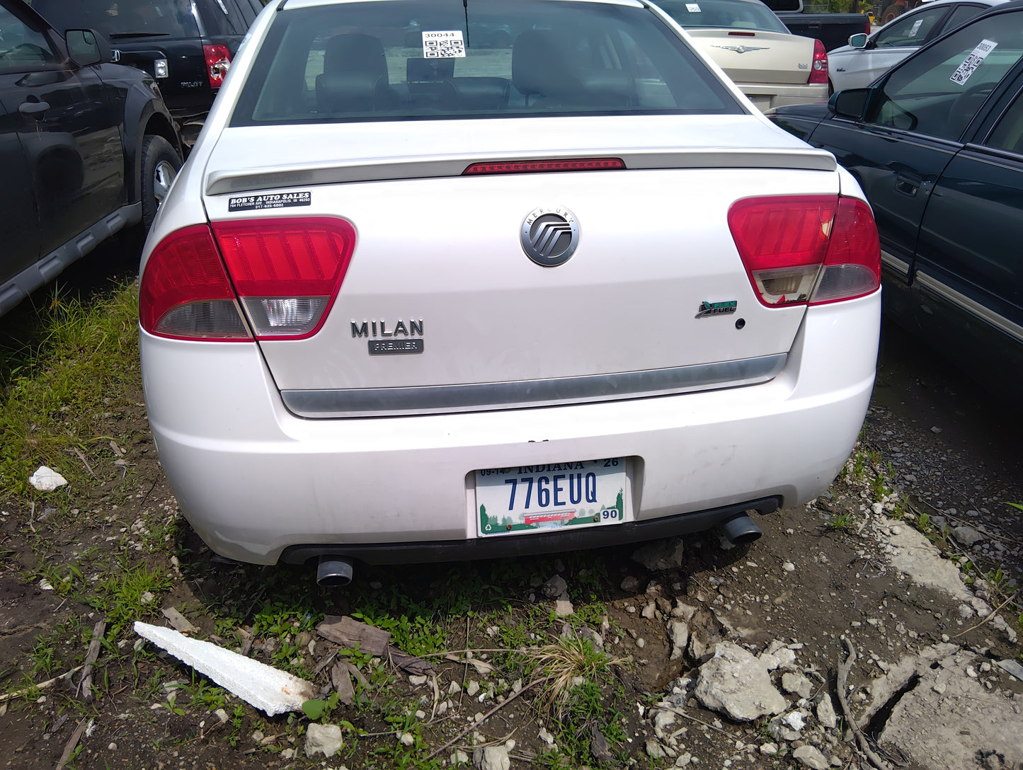 2010-2011 Mercury Milan Rear Bumper Assembly Oem - Oemusedautoparts1.com
