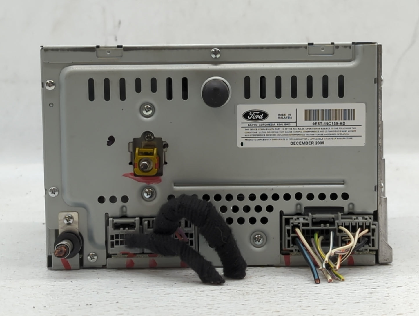 2010 Mercury Milan Radio AM FM Cd Player Receiver Replacement P/N:9E5T-19C159-AD Fits OEM Used Auto Parts - Oemusedautoparts