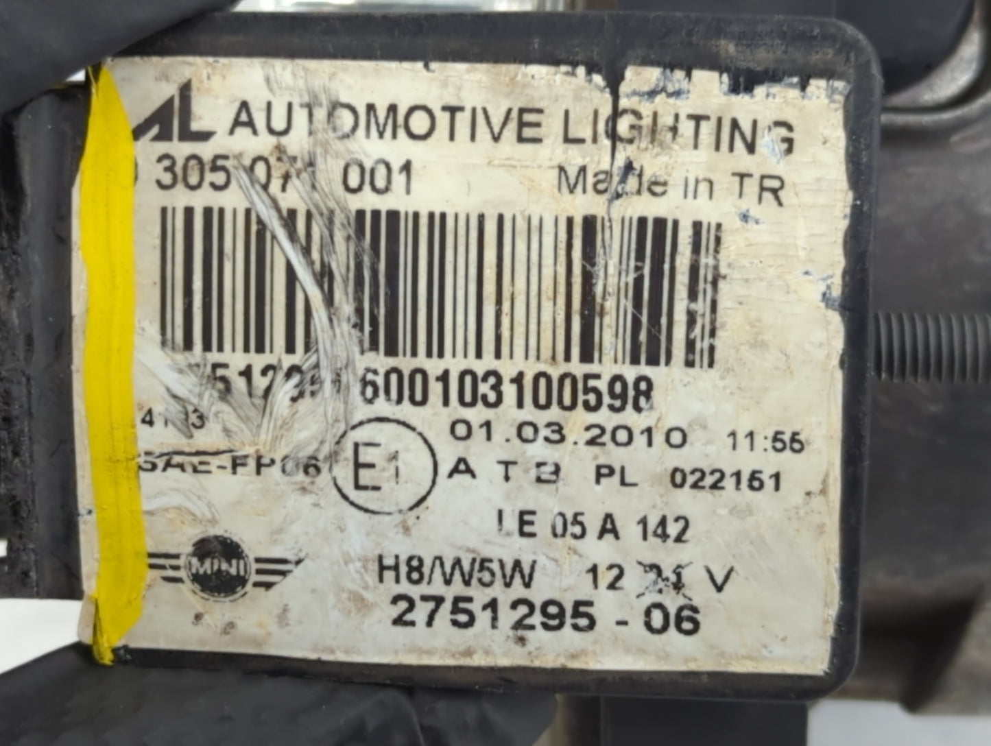 2008-2014 Mini Cooper Driver Left Oem Front Light Lamp - Oemusedautoparts1.com