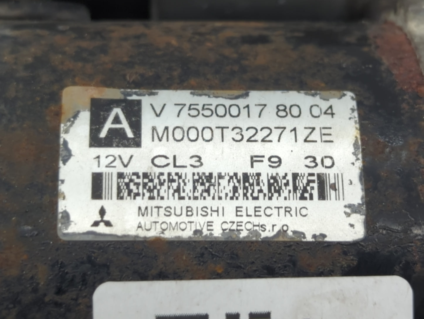 2008-2016 Mini Cooper Car Starter Motor Solenoid OEM P/N:7550017 80 04 M000T32271ZE Fits OEM Used Auto Parts - Oemusedautopa