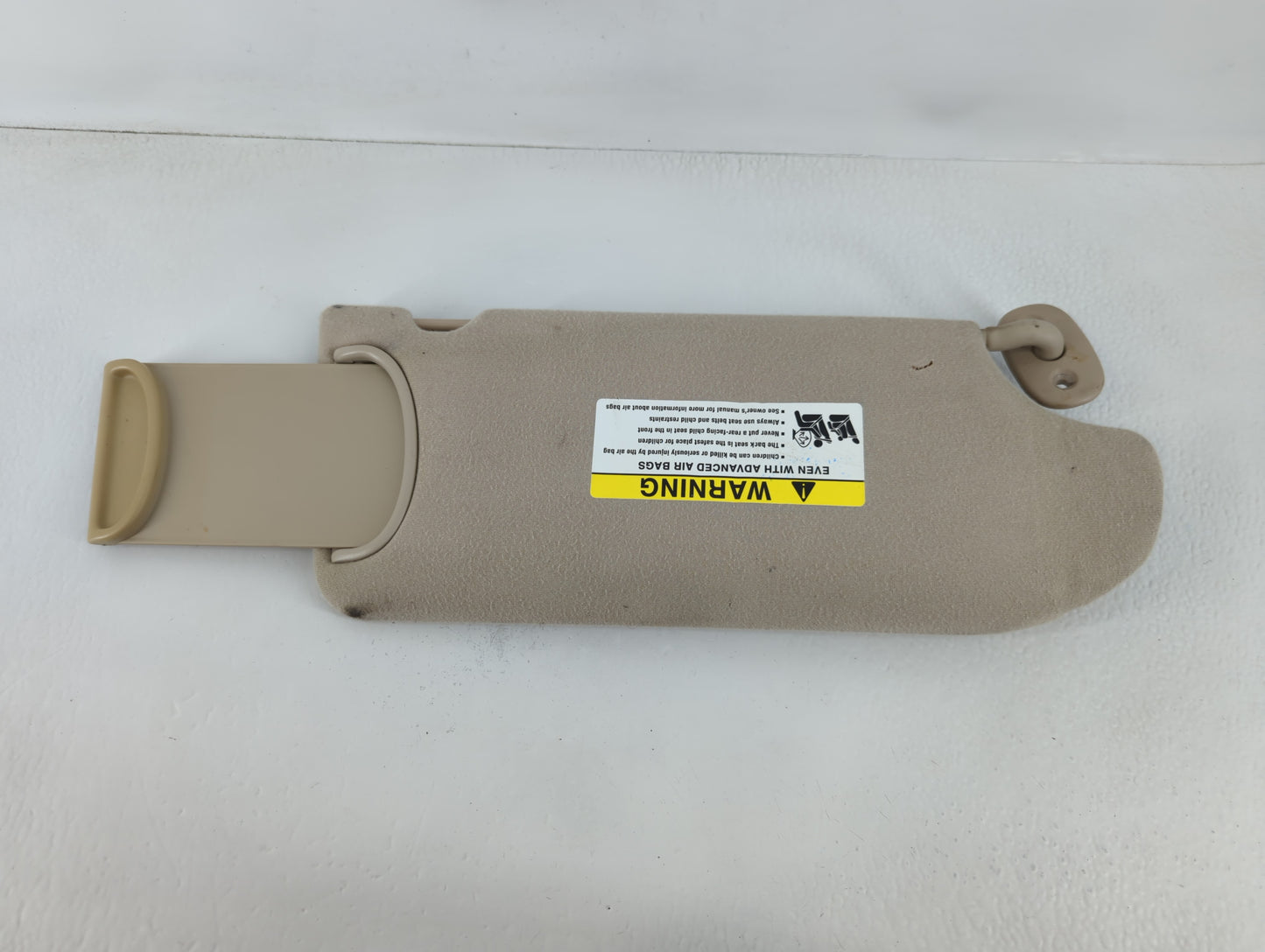 2010-2012 Mitsubishi Galant Sun Visor Shade Replacement Passenger Right Mirror Fits Fits 2010 2011 2012 OEM Used Auto Parts