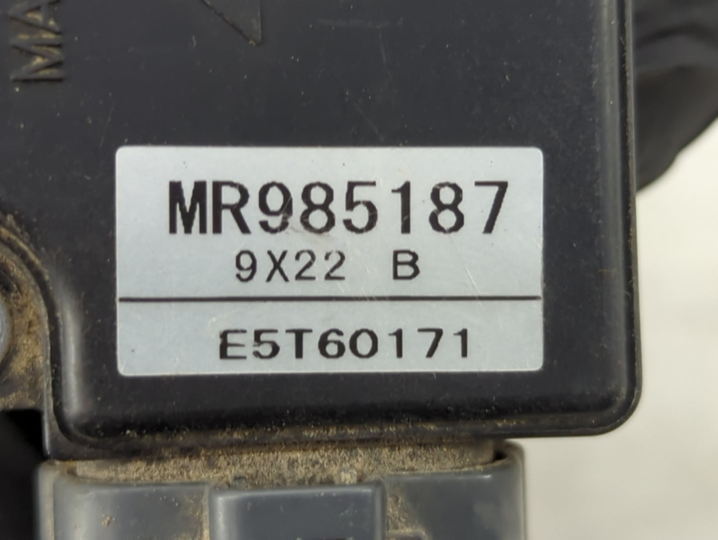 2004-2013 Mitsubishi Outlander Mass Air Flow Meter Maf 1489677 - Oemusedautoparts1.com