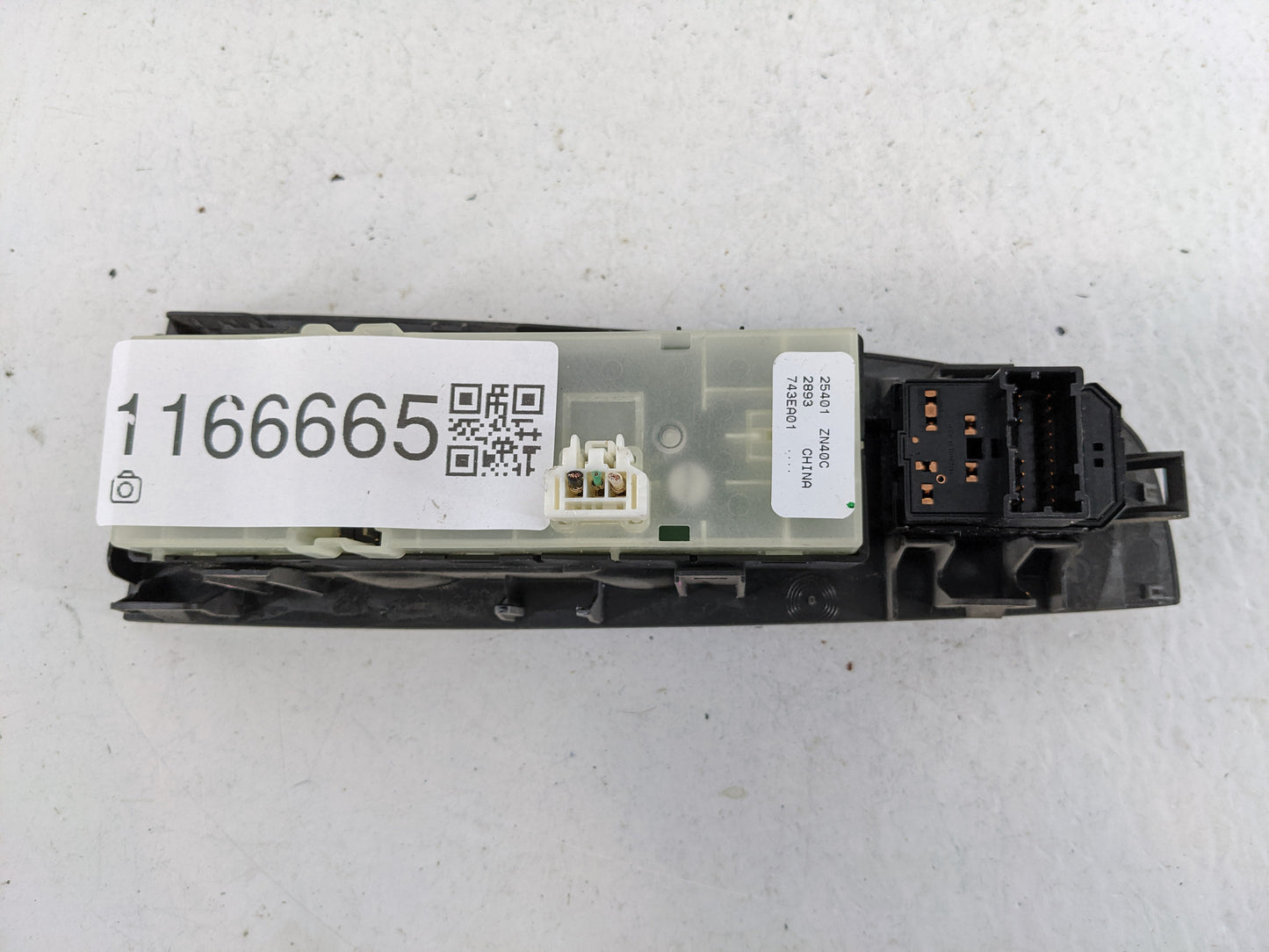 2007-2012 Nissan Altima Master Power Window Switch Replacement Driver Side Left P/N:2540 Fits Fits 2007 2008 2009 2010 2011