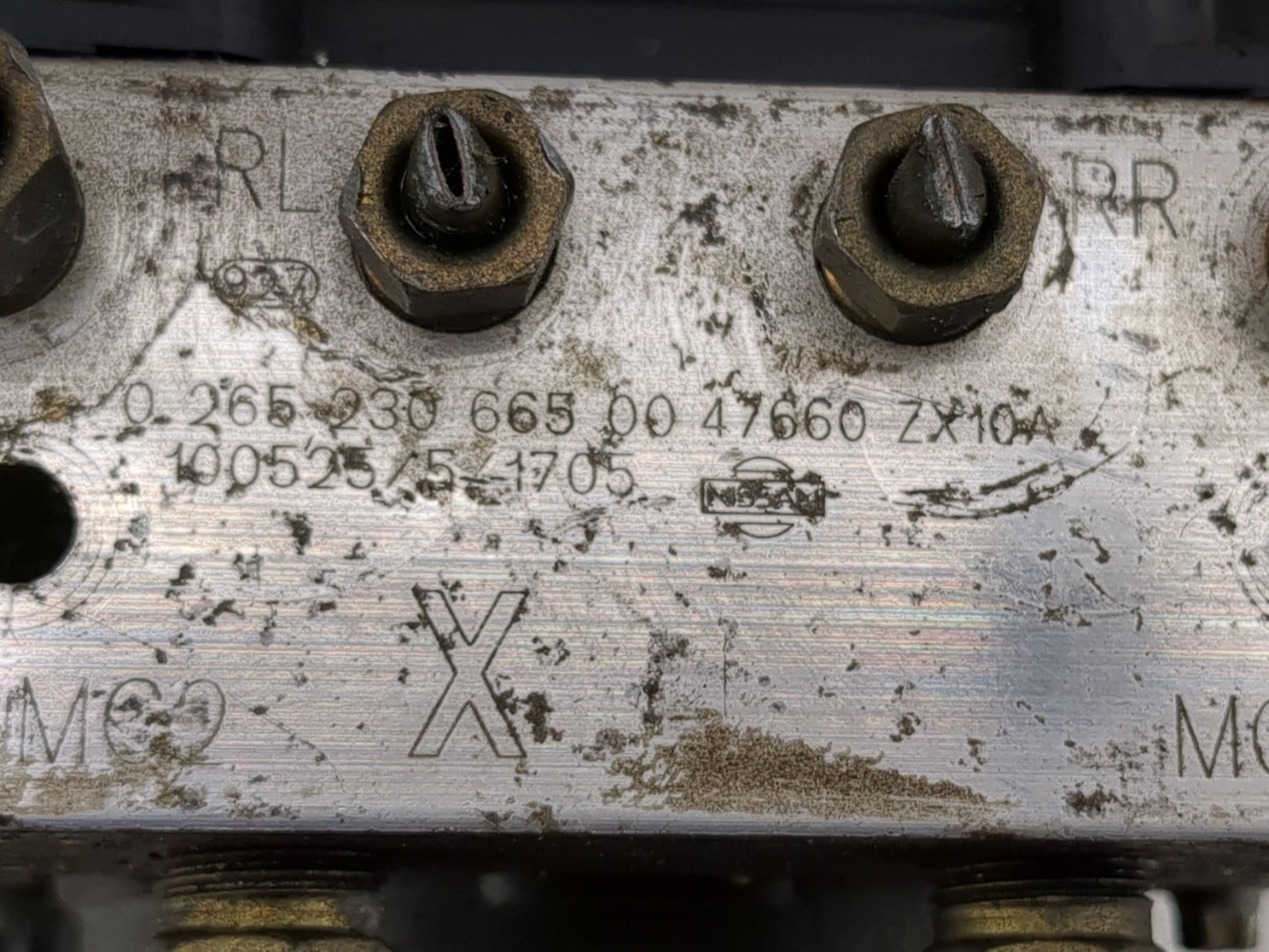 2010 Nissan Altima ABS Pump Control Module Replacement P/N:47660 ZX10A Fits OEM Used Auto Parts - Oemusedautoparts1.com