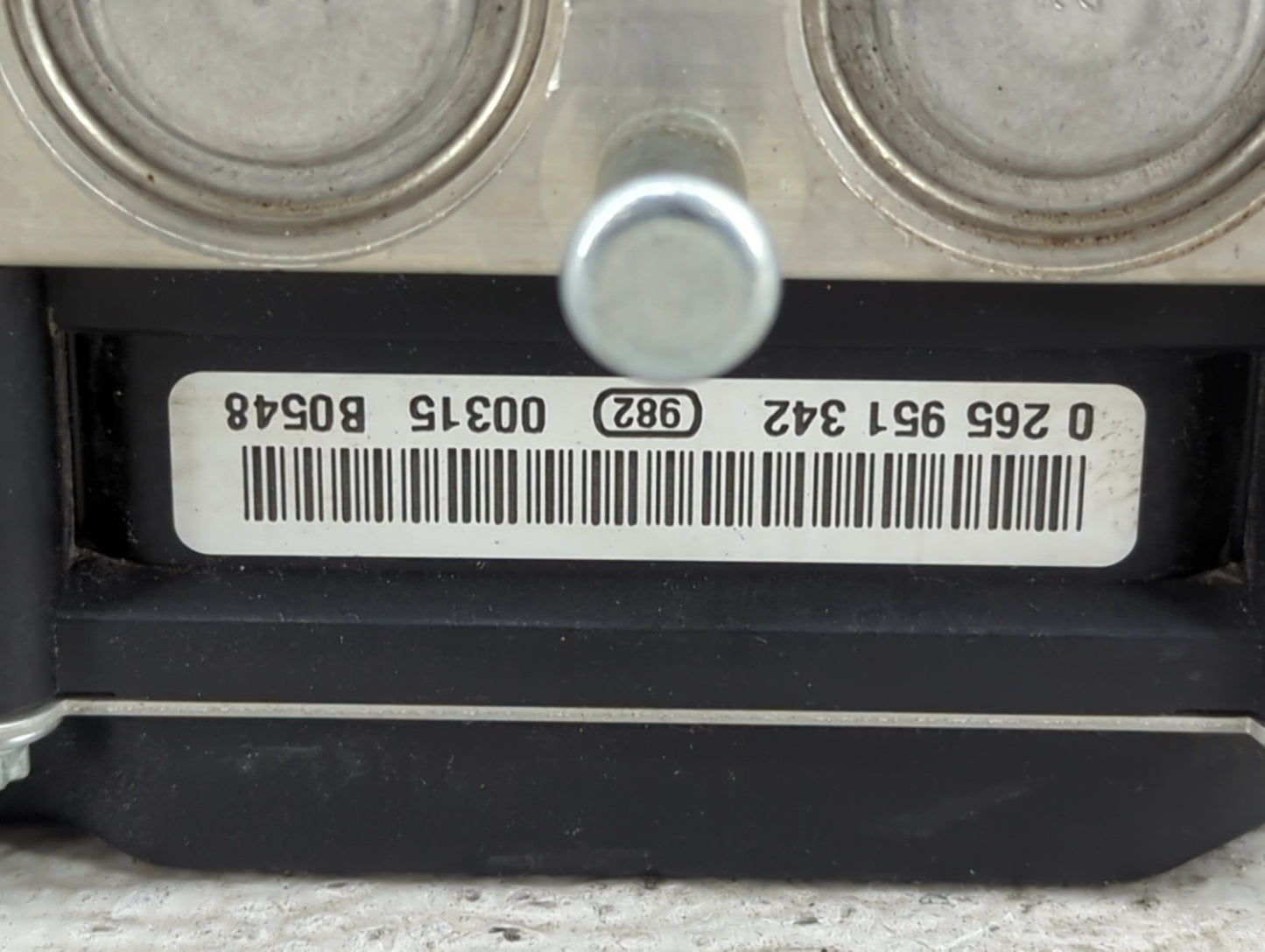 2010 Nissan Altima Anti-Lock Brake ABS Pump Module Actuator OEM P/N:00315 B0548 0 265 951 342, 47660 ZX00A Fits OEM Used Aut