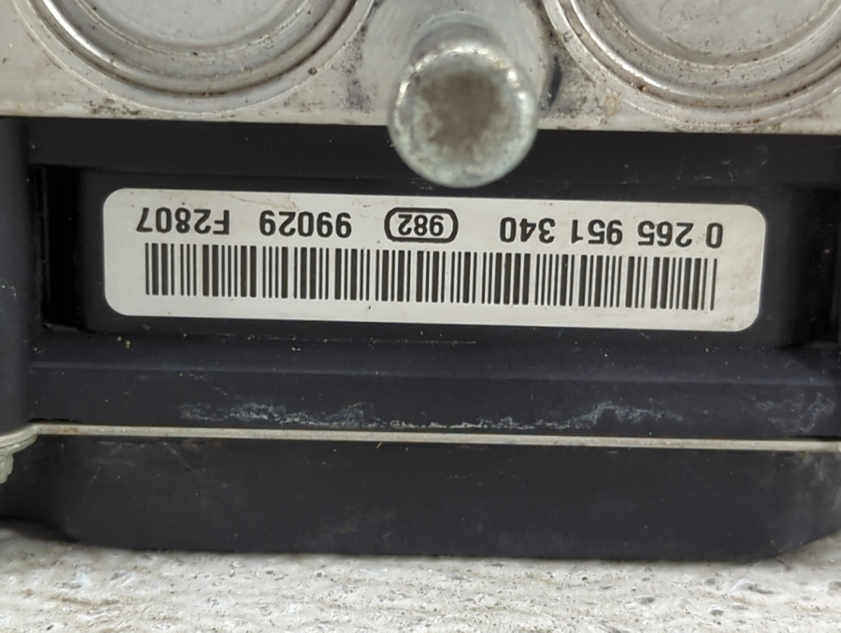 2010 Nissan Altima Anti-Lock Brake ABS Pump Module Actuator OEM P/N:0 265 951 340 99029 F2807, 0 265 230 665, 47660 ZX10A Fi