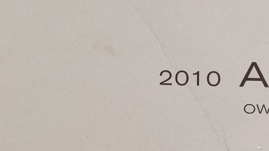 2010 Nissan Altima Owners Manual Book Guide P/N:OM0E 0L32U2 OEM Used Auto Parts