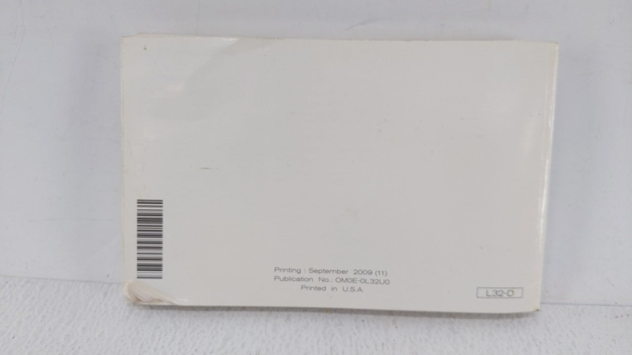 2010 Nissan Altima Owners Manual Book Guide OEM Used Auto Parts - Oemusedautoparts1.com