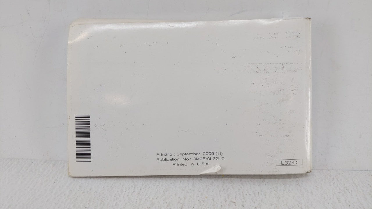 2010 Nissan Altima Owners Manual Book Guide OEM Used Auto Parts - Oemusedautoparts1.com