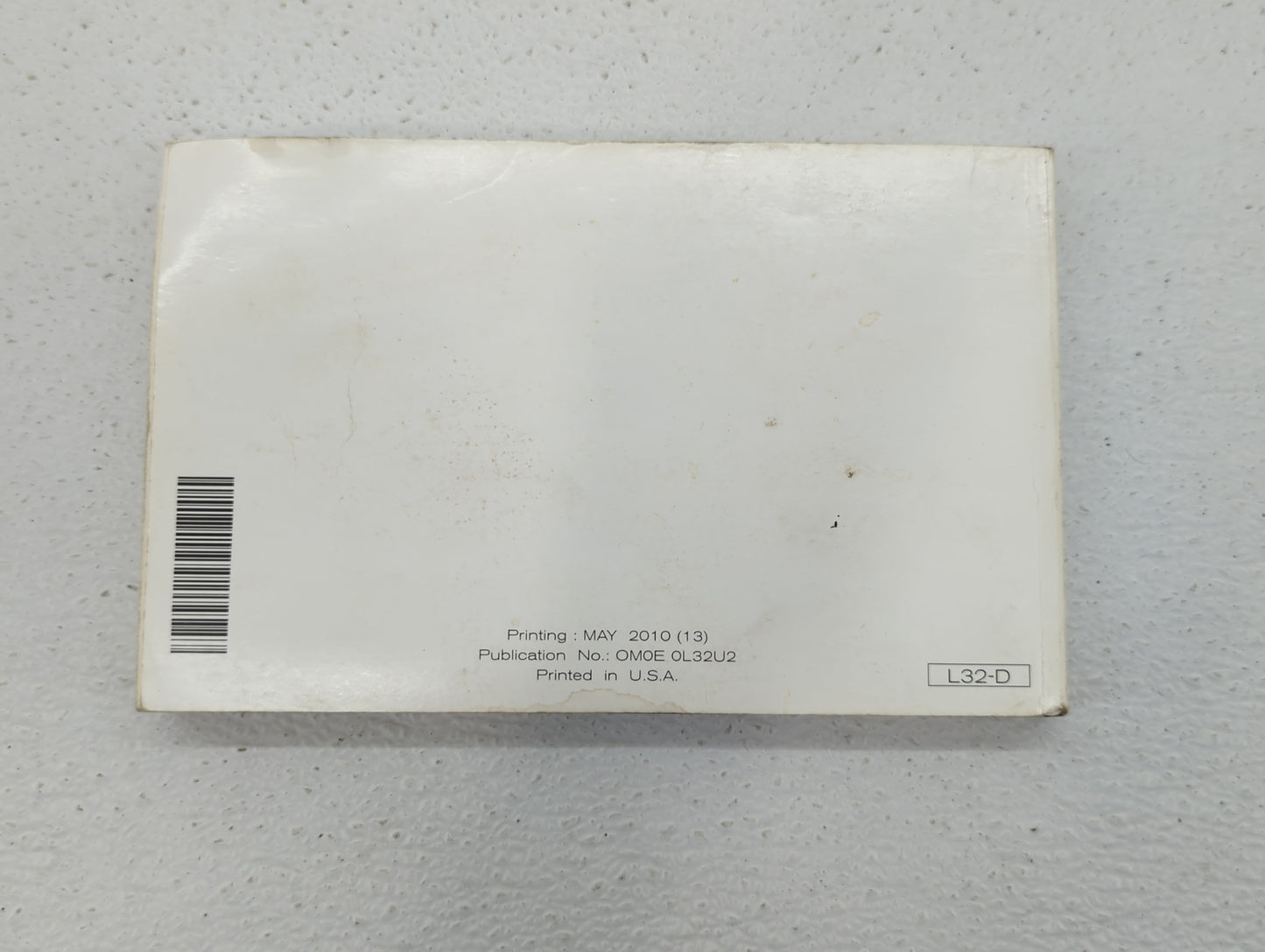 2010 Nissan Altima Owners Manual Book Guide OEM Used Auto Parts - Oemusedautoparts1.com