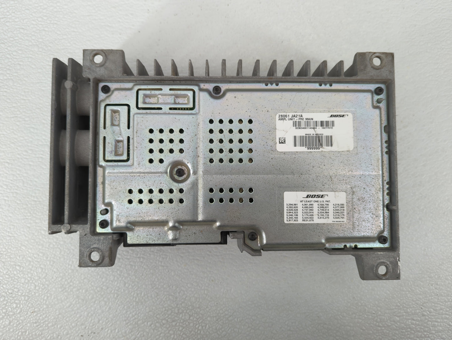 2010-2012 Nissan Altima Radio AM FM Cd Player Receiver Replacement P/N:28061 JA21A 28185 9HA0A Fits Fits 2010 2011 2012 OEM