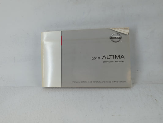 2010 Nissan Altima Owners Manual Book Guide P/N:OMOE-0L32U0 OEM Used Auto Parts