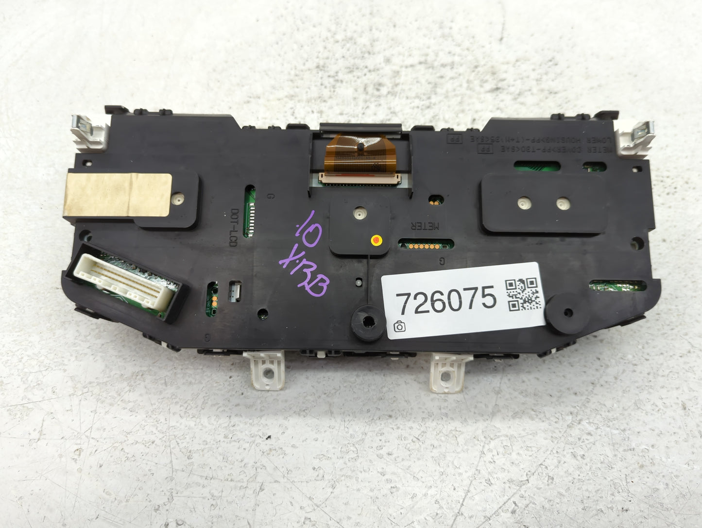 2010 Nissan Altima Instrument Cluster Speedometer Gauges P/N:PP-T30 Fits OEM Used Auto Parts - Oemusedautoparts1.com