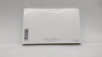 2010 Nissan Maxima Owners Manual Book Guide OEM Used Auto Parts