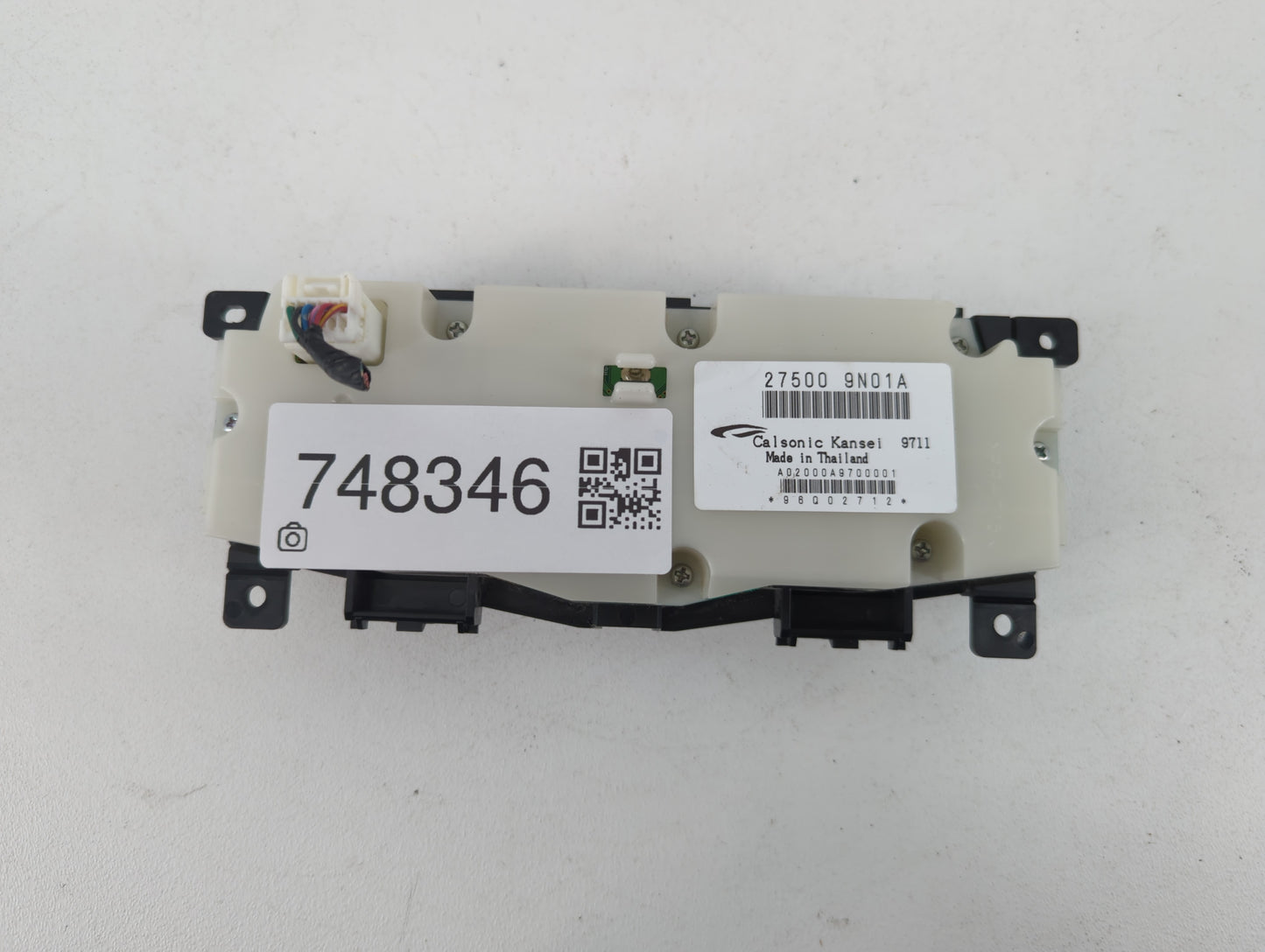 2009-2014 Nissan Maxima Climate Control Module Temperature AC/Heater Replacement P/N:27500 9N01A Fits OEM Used Auto Parts -