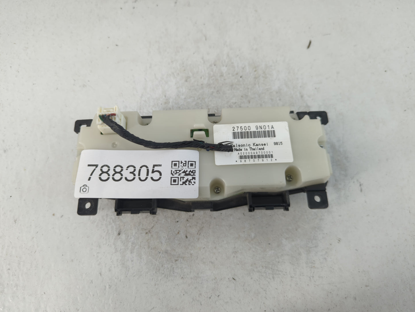 2009-2014 Nissan Maxima Climate Control Module Temperature AC/Heater Replacement P/N:27500 9N01A Fits OEM Used Auto Parts -