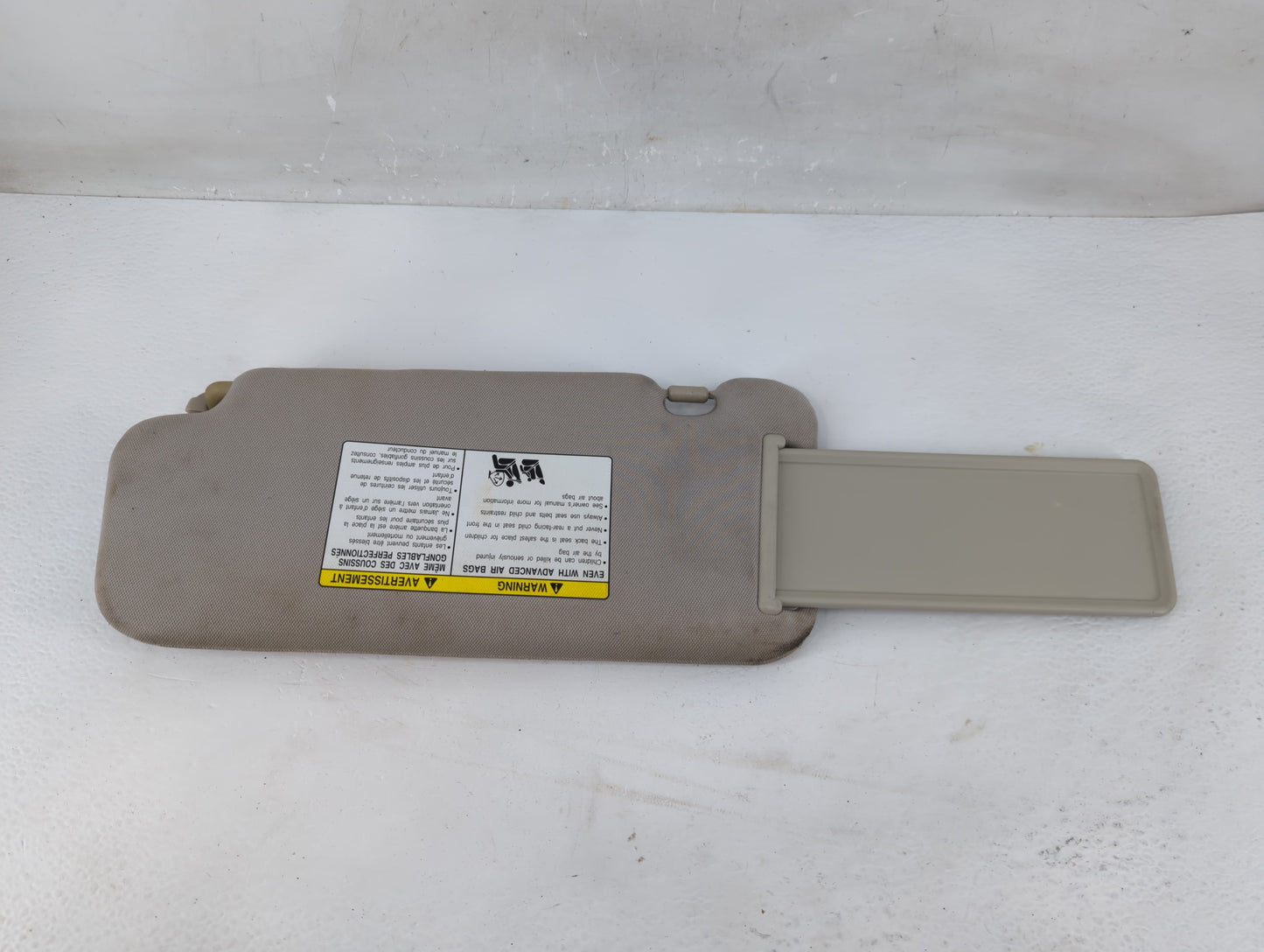 2009-2014 Nissan Murano Sun Visor Shade Replacement Passenger Right Mirror Fits Fits 2009 2010 2011 2012 2013 2014 OEM Used