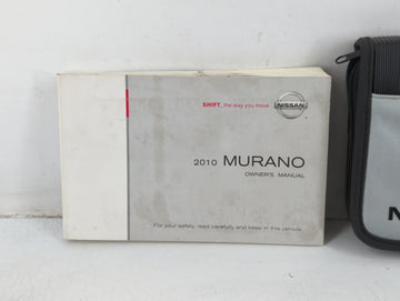 2010 Nissan Murano Owners Manual Book Guide OEM Used Auto Parts